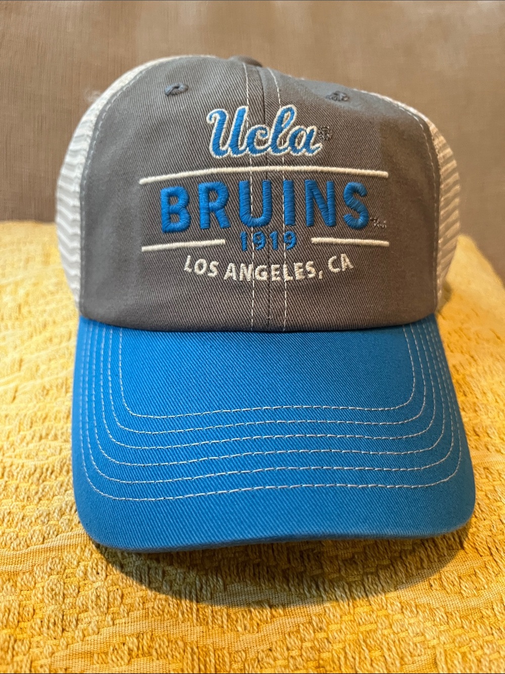 Top of the World Gray and Blue UCLA Bruins Cap
